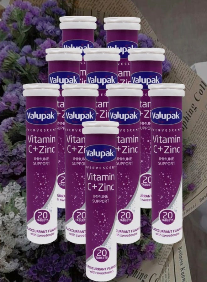 VALUPAK 10 Pieces Valupak Immune Support 20 Effervescent Tablets - Image 1